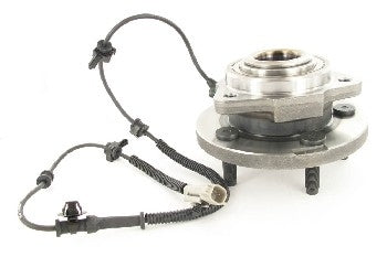 Side View of Front Axle Bearing and Hub Assembly SKF BR930634