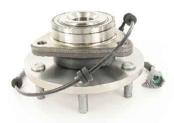 Side View of Front Axle Bearing and Hub Assembly SKF BR930637