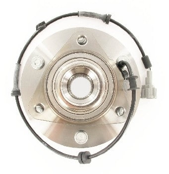 Top View of Front Axle Bearing and Hub Assembly SKF BR930637