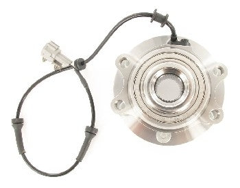 Top View of Front Axle Bearing and Hub Assembly SKF BR930638