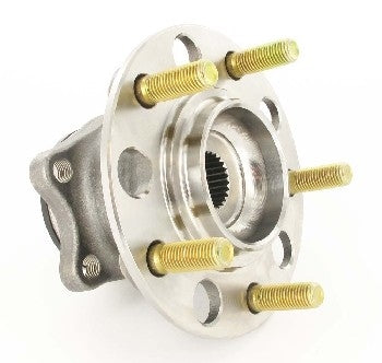 Angle View of Rear Axle Bearing and Hub Assembly SKF BR930649