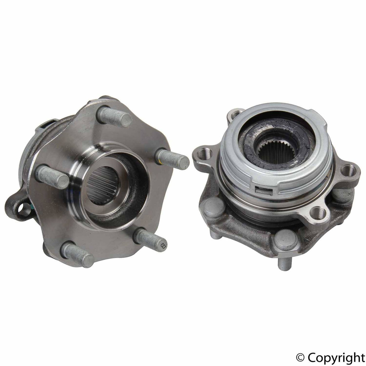 Front View of Hub Assembly SKF BR930655