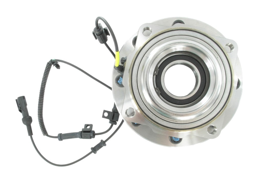 Front View of Front Axle Bearing and Hub Assembly SKF BR930658