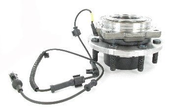 Side View of Front Axle Bearing and Hub Assembly SKF BR930658