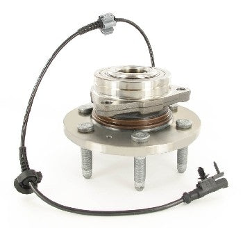 Side View of Front Axle Bearing and Hub Assembly SKF BR930661