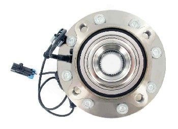 Front View of Front Axle Bearing and Hub Assembly SKF BR930662