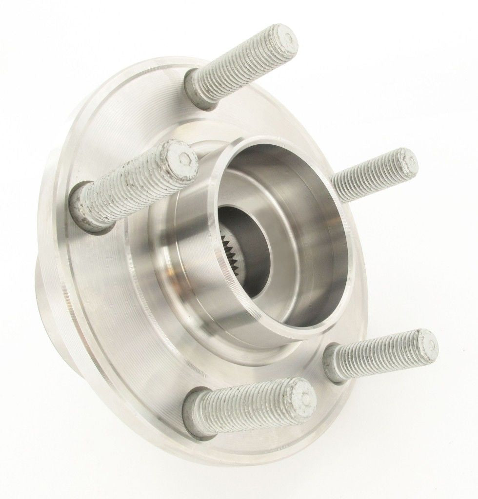 Angle View of Front Axle Bearing and Hub Assembly SKF BR930675