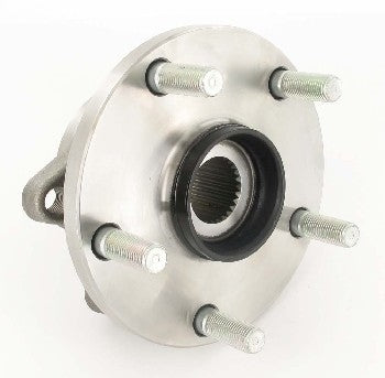 Angle View of Front Axle Bearing and Hub Assembly SKF BR930678