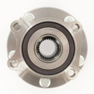 Front View of Front Axle Bearing and Hub Assembly SKF BR930678