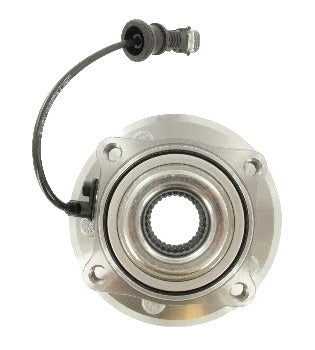 Front View of Rear Axle Bearing and Hub Assembly SKF BR930685