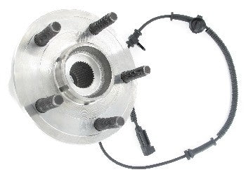 Angle View of Front Axle Bearing and Hub Assembly SKF BR930690