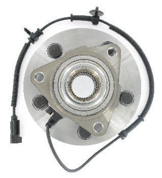 Front View of Front Axle Bearing and Hub Assembly SKF BR930690