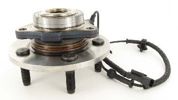 Side View of Front Axle Bearing and Hub Assembly SKF BR930690