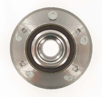 Top View of Front Axle Bearing and Hub Assembly SKF BR930700