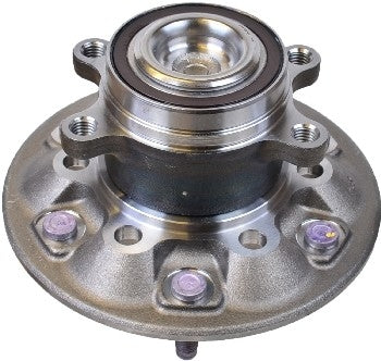 Angle View of Front Axle Bearing and Hub Assembly SKF BR930702