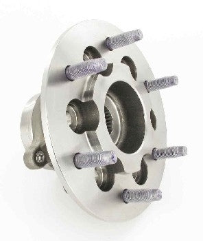 Angle View of Front Axle Bearing and Hub Assembly SKF BR930703