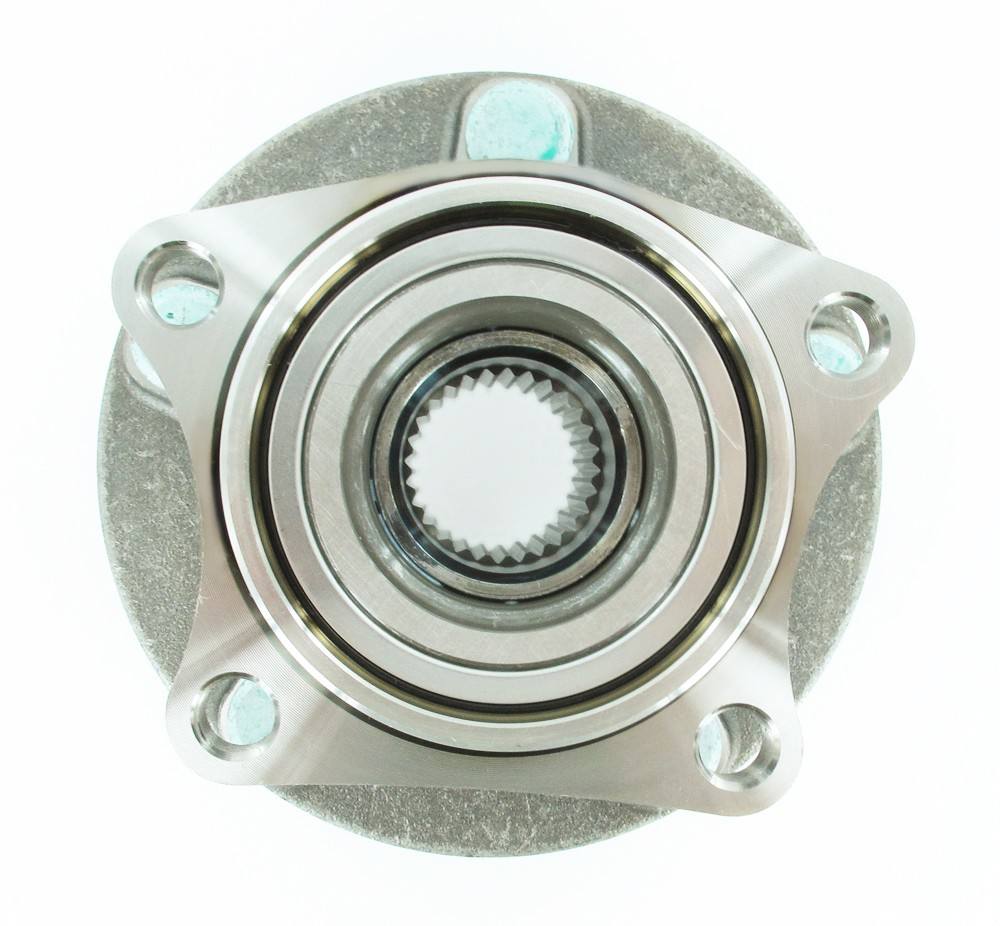 Front View of Rear Axle Bearing and Hub Assembly SKF BR930710