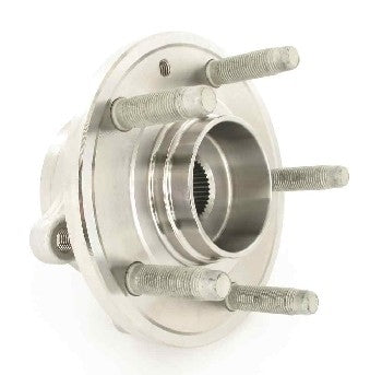 Angle View of Front Axle Bearing and Hub Assembly SKF BR930742