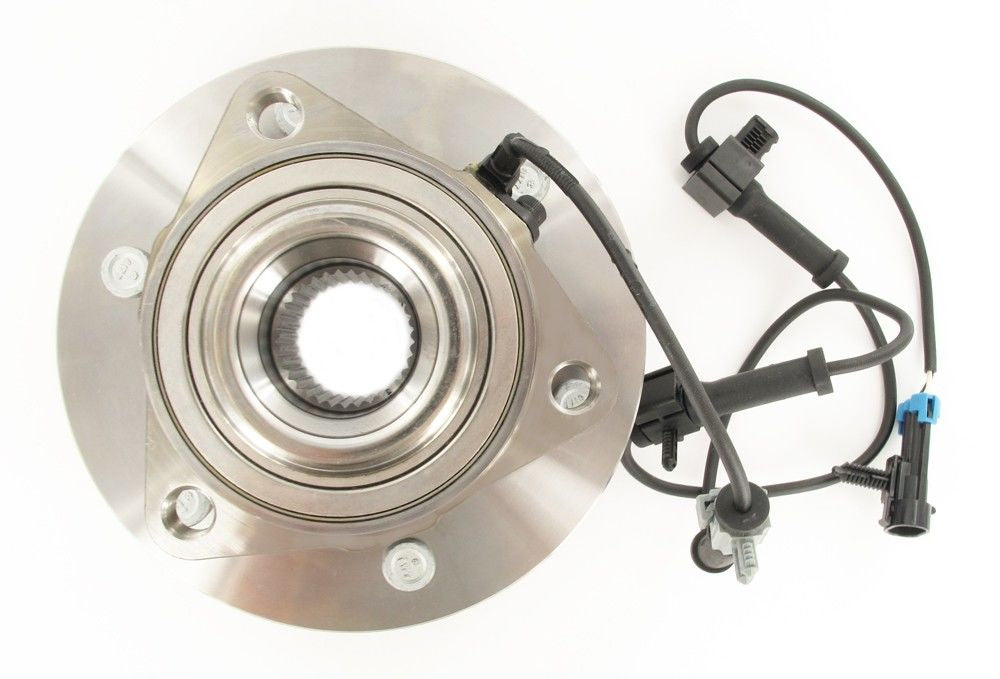 Front View of Front Axle Bearing and Hub Assembly SKF BR930744