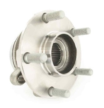 Angle View of Front Axle Bearing and Hub Assembly SKF BR930745