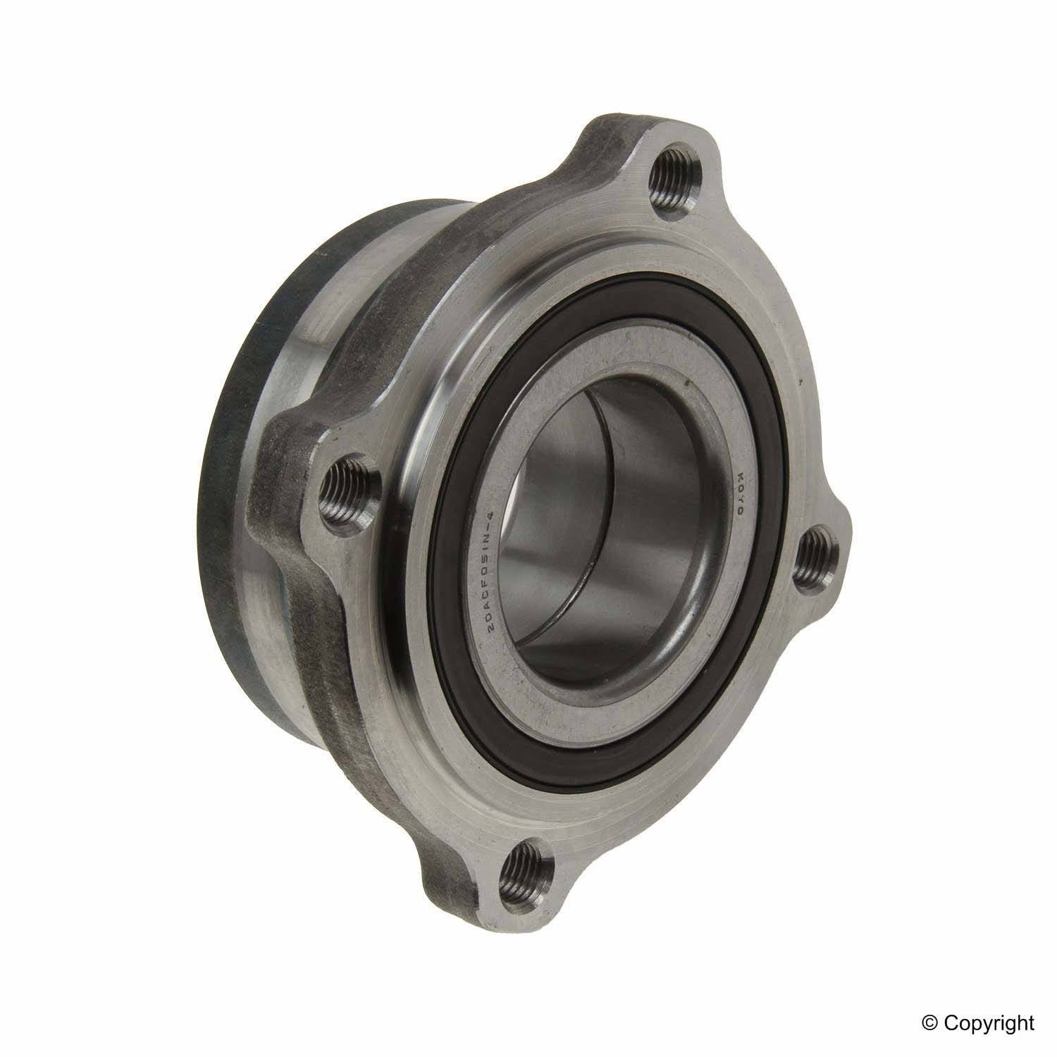 Front View of Rear Axle Bearing and Hub Assembly SKF BR930751