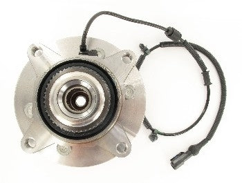 Top View of Front Axle Bearing and Hub Assembly SKF BR930759