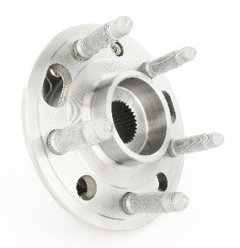 Angle View of Front Axle Bearing and Hub Assembly SKF BR930777