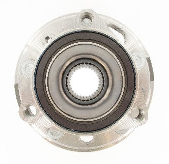 Top View of Front Axle Bearing and Hub Assembly SKF BR930777