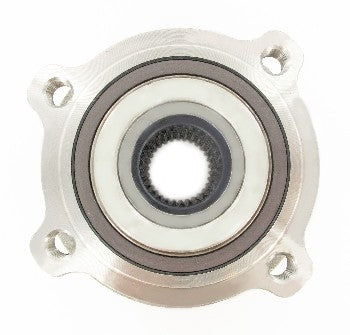 Top View of Front Axle Bearing and Hub Assembly SKF BR930786