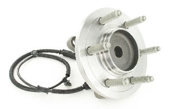 Angle View of Front Axle Bearing and Hub Assembly SKF BR930791