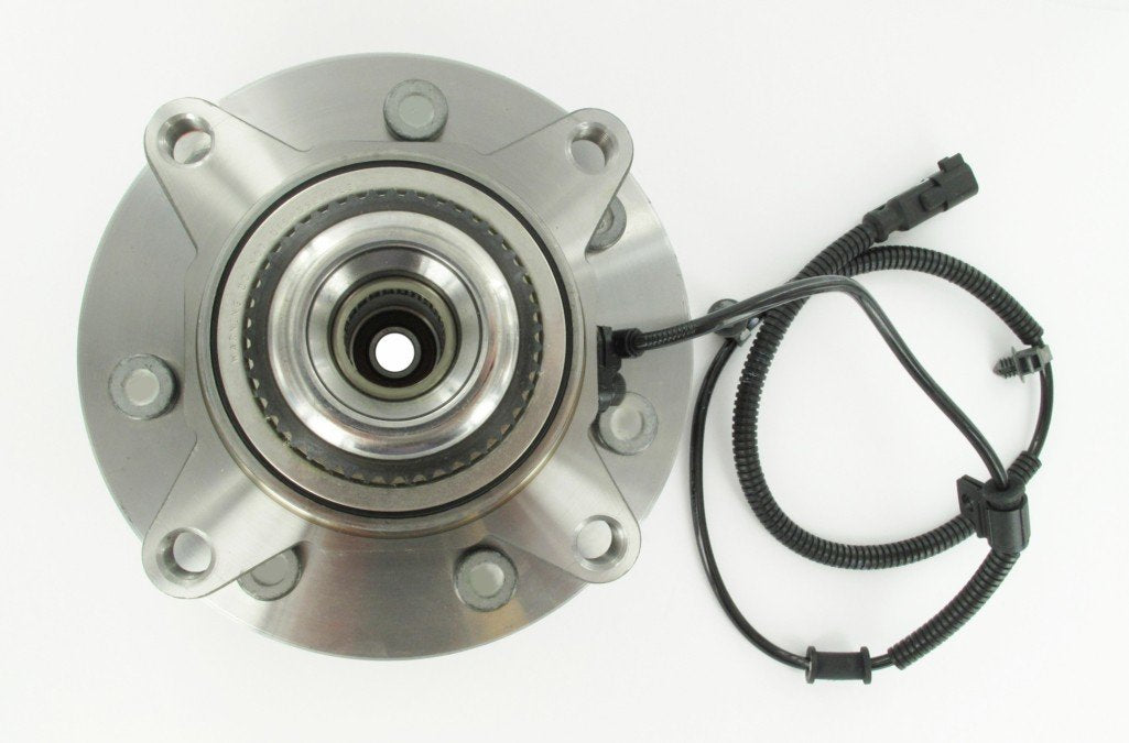 Front View of Front Axle Bearing and Hub Assembly SKF BR930801