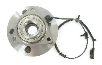 Front View of Front Axle Bearing and Hub Assembly SKF BR930808