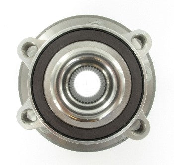 Front View of Front Axle Bearing and Hub Assembly SKF BR930809