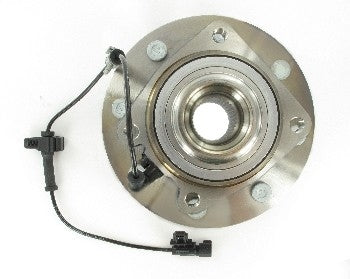 Top View of Front Axle Bearing and Hub Assembly SKF BR930826