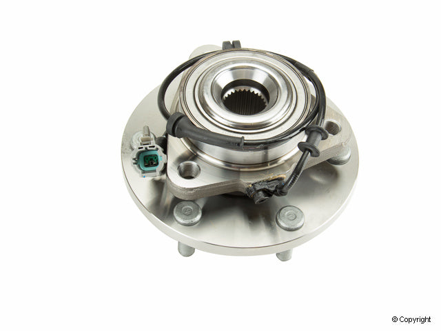 Front View of Front Axle Bearing and Hub Assembly SKF BR930829