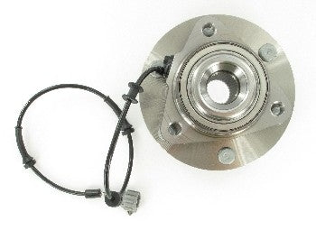 Top View of Front Axle Bearing and Hub Assembly SKF BR930829