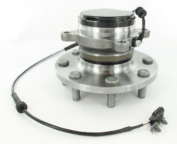 Side View of Front Axle Bearing and Hub Assembly SKF BR930834