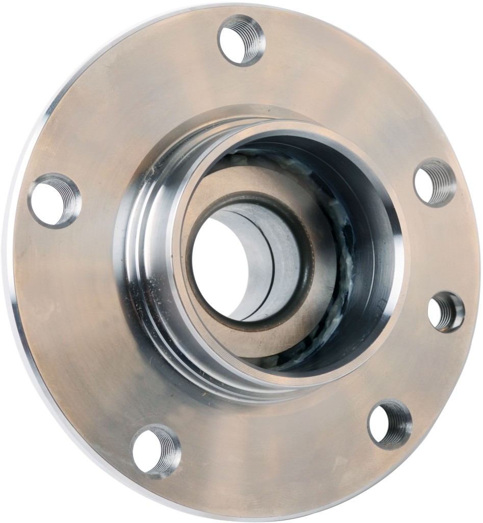 Angle View of Rear Axle Bearing and Hub Assembly SKF BR930852