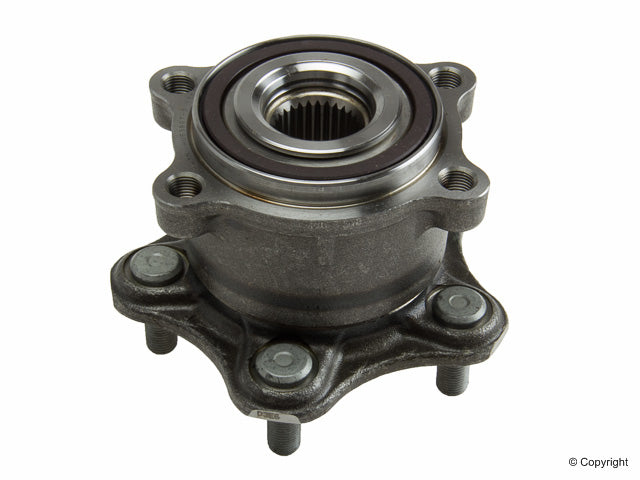 Front View of Rear Axle Bearing and Hub Assembly SKF BR930868