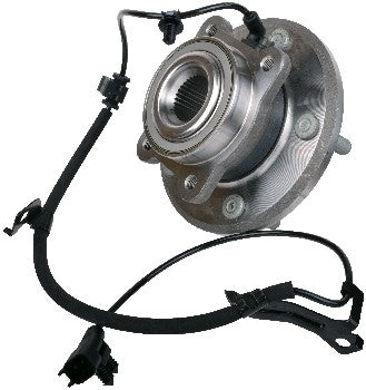 Angle View of Rear Right Axle Bearing and Hub Assembly SKF BR930869