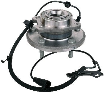 Side View of Rear Right Axle Bearing and Hub Assembly SKF BR930869