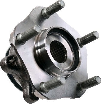 Side View of Front Axle Bearing and Hub Assembly SKF BR930872