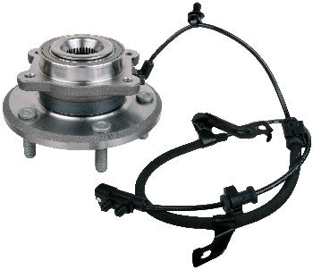 Side View of Rear Left Axle Bearing and Hub Assembly SKF BR930879