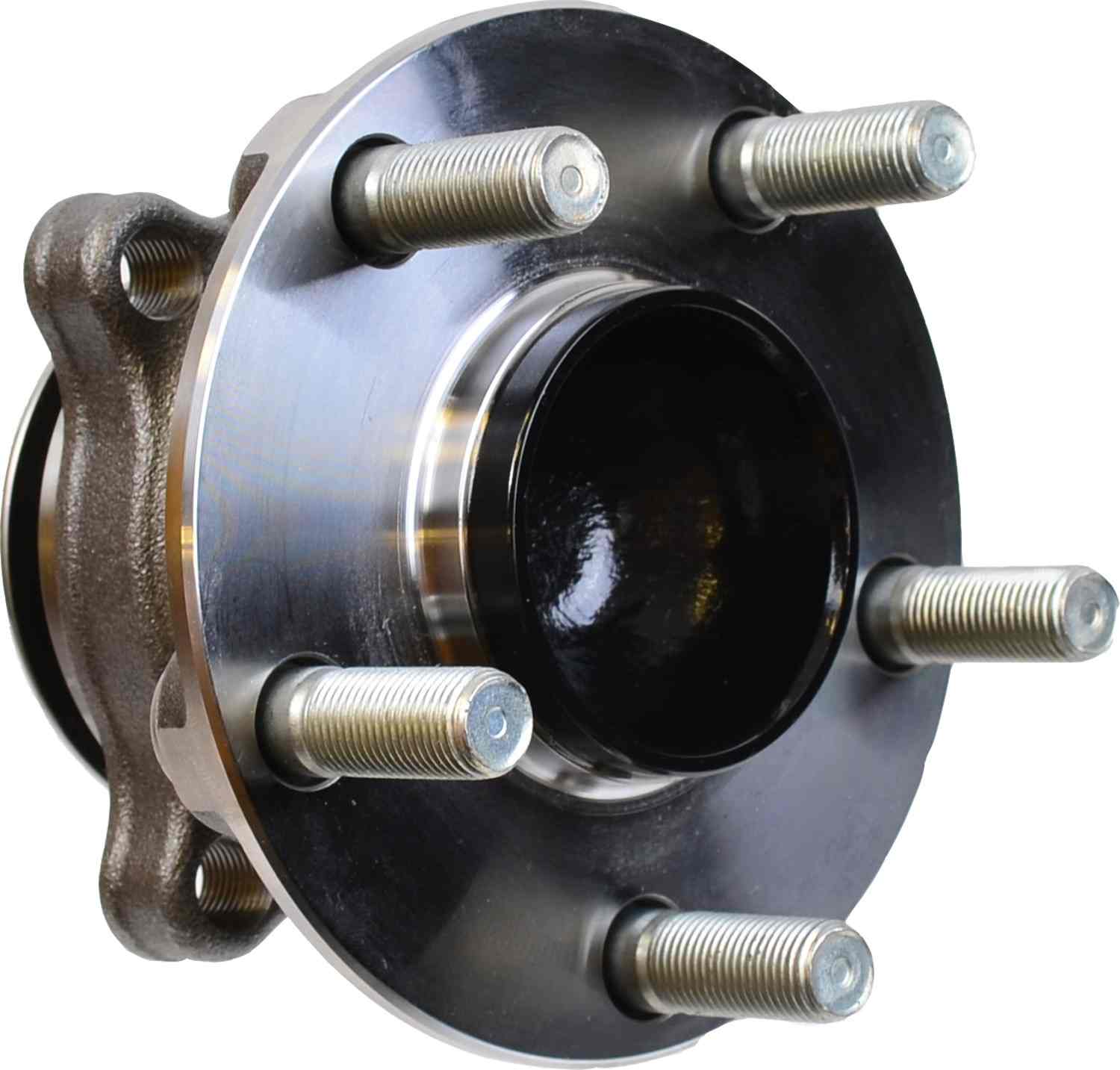 Angle View of Front Axle Bearing and Hub Assembly SKF BR930880