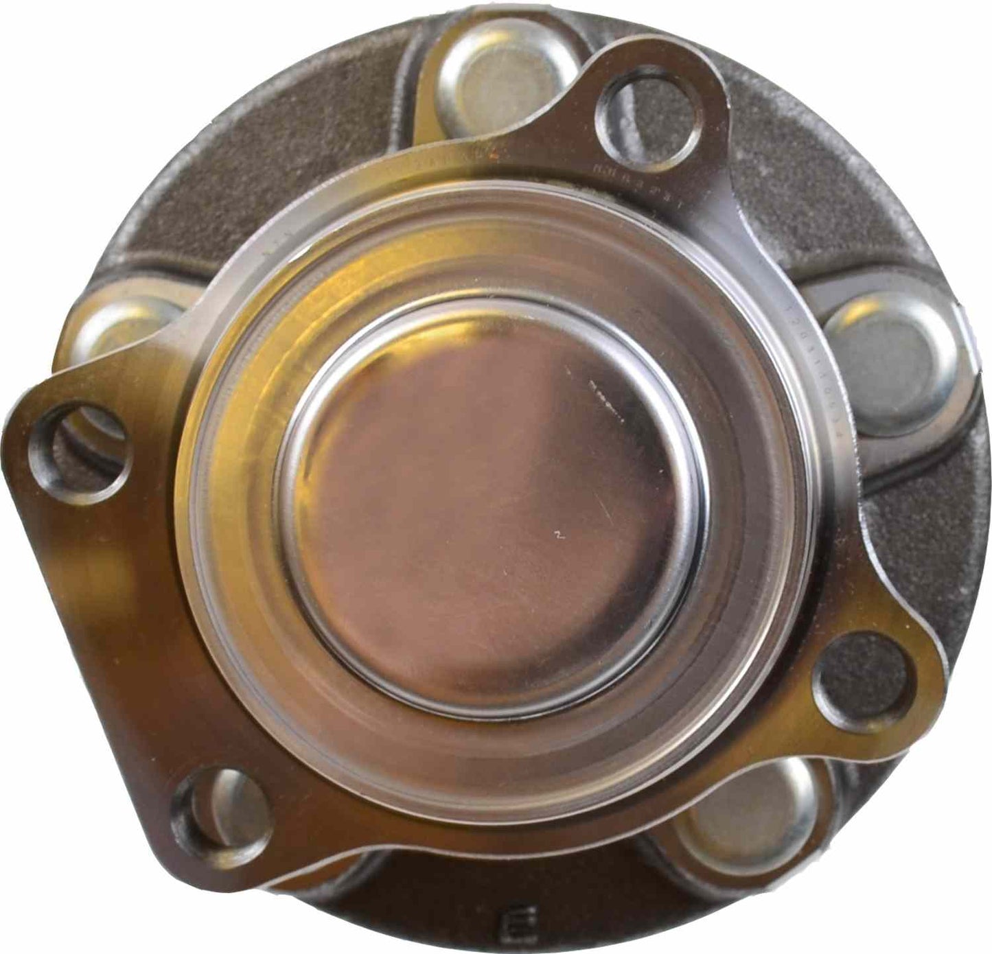 Front View of Front Axle Bearing and Hub Assembly SKF BR930880