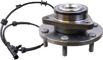 Side View of Front Axle Bearing and Hub Assembly SKF BR930886