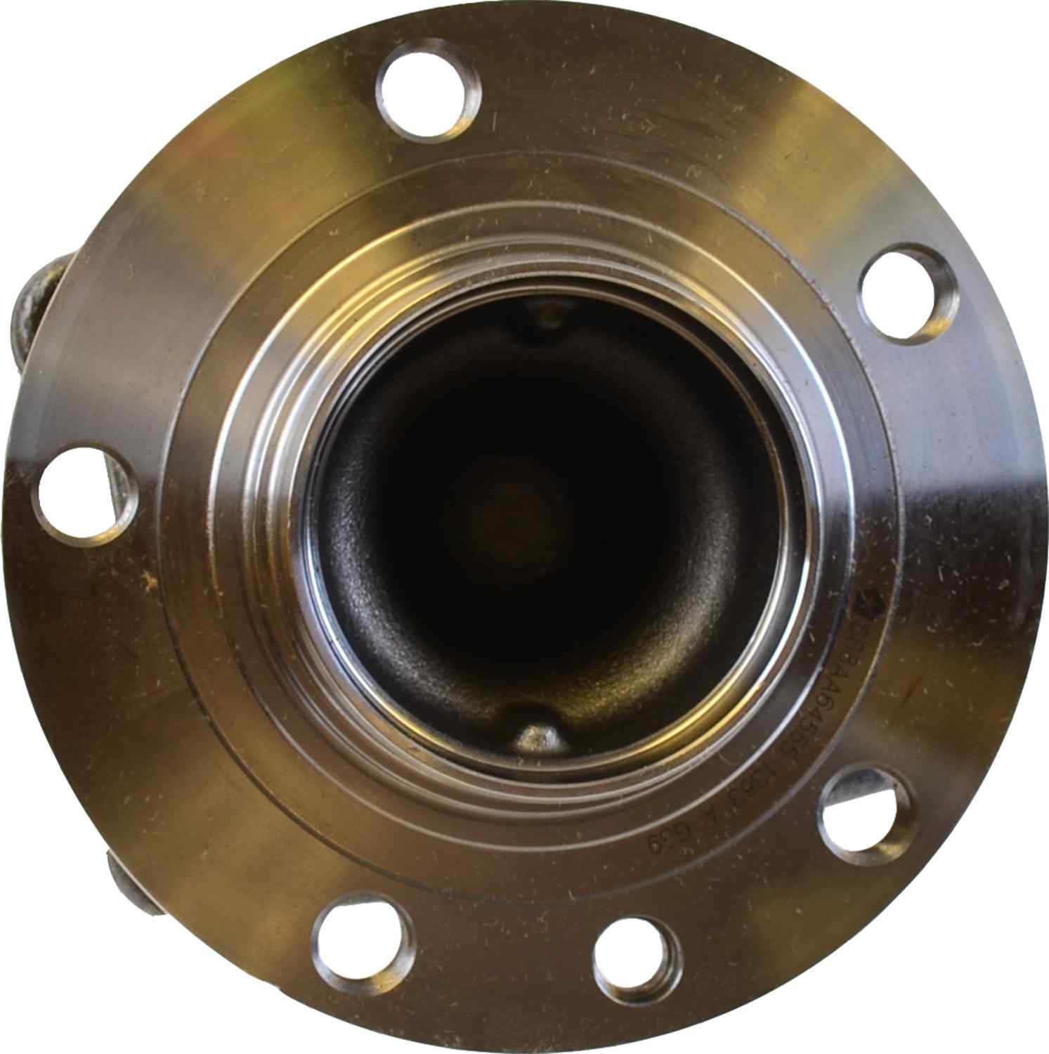 Angle View of Rear Axle Bearing and Hub Assembly SKF BR930898