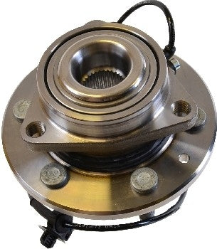 Front View of Front Axle Bearing and Hub Assembly SKF BR930914