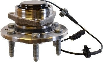 Angle View of Front Axle Bearing and Hub Assembly SKF BR930915