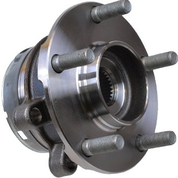 Angle View of Front Axle Bearing and Hub Assembly SKF BR930927